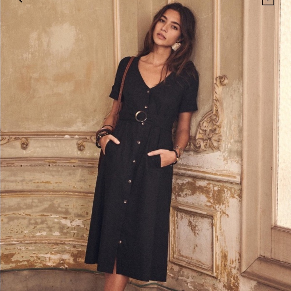 Sold out Sezane Marianne Dress NWT in black